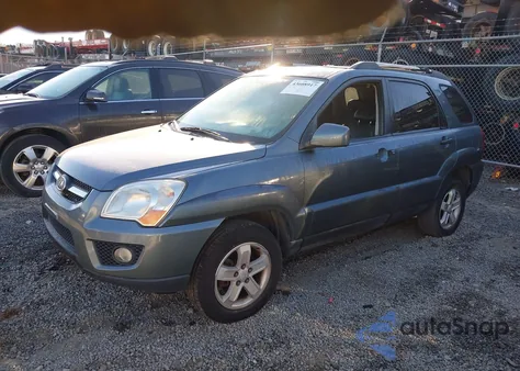 2009 Kia Sportage Ex V6 from USA, damaged, VIN KNDJF723X97584821